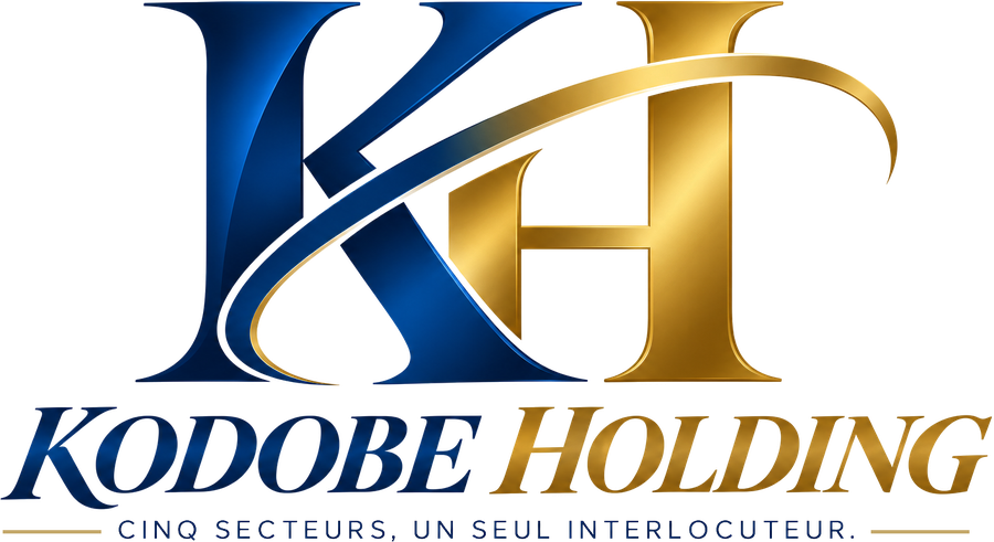 Logo Kodobe Holding — cinq secteurs, un seul interlocuteur
